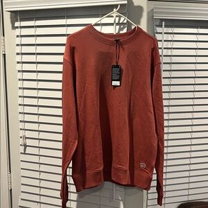 NWT Allbirds R&R Sweatshirt Size XL Hazy Sienna Organic Pima Hemp Tencel